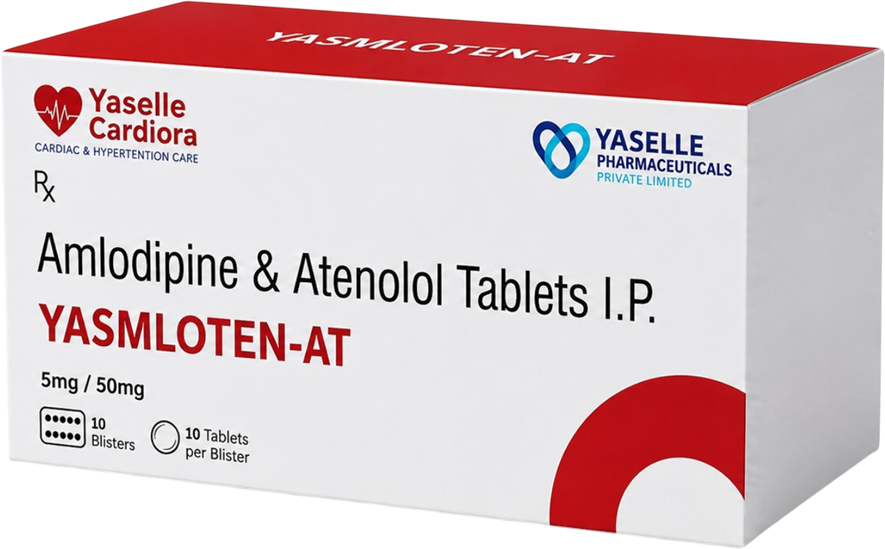Amlodipine 5 mg + Atenolol 50 mg (Tab)