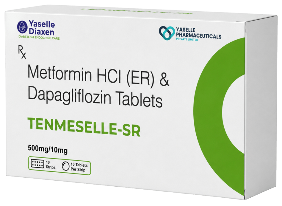 Dapagliflozin 10 mg + Metformin 500 mg SR (Tab)