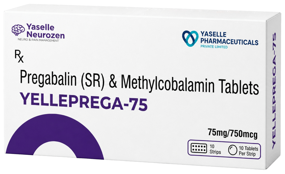 Pregabalin 75 mg + Methylcobalamin 750 mcg (Cap)