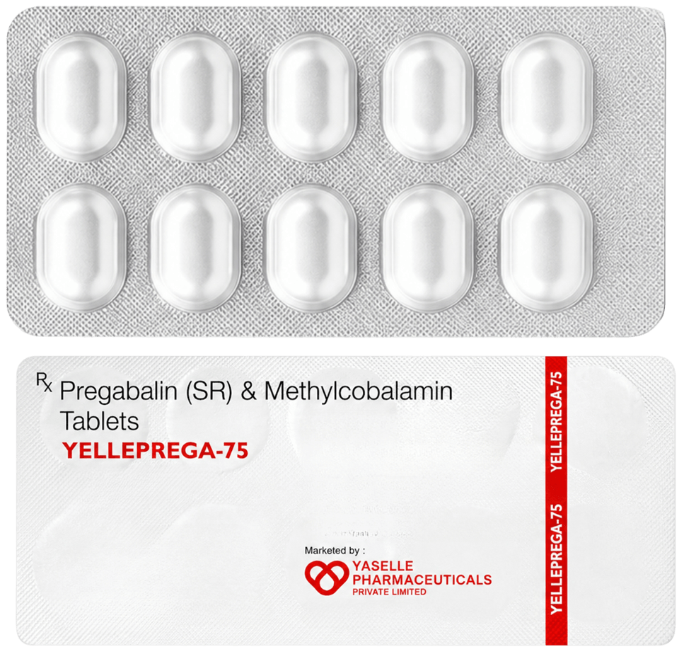 Pregabalin 75 mg + Methylcobalamin 750 mcg (Cap)