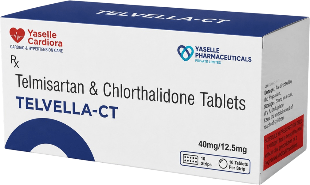 Telmisartan 40 mg + HCTZ 12.5 mg (Tab)