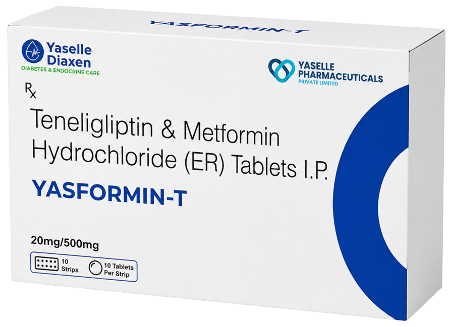 Teneligliptin 20 mg + Metformin 500 mg ER (Tab)
