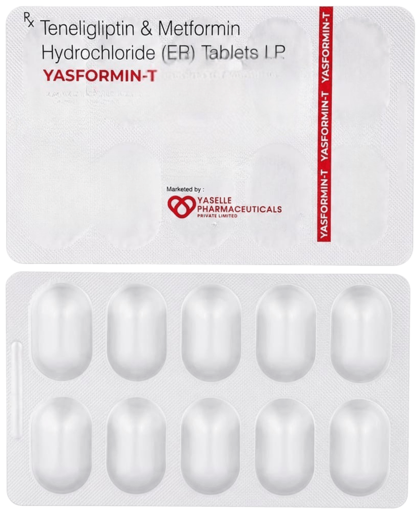 Teneligliptin 20 mg + Metformin 500 mg ER (Tab)
